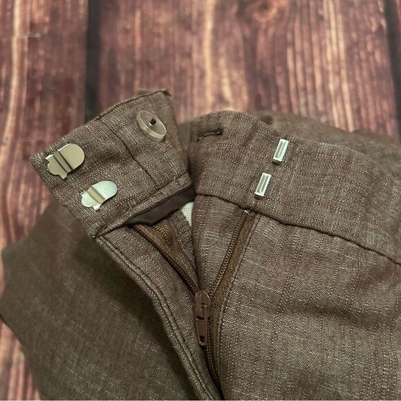 Women’s Counterparts Brown Cropped Pant size 12 - Picture 8 of 8